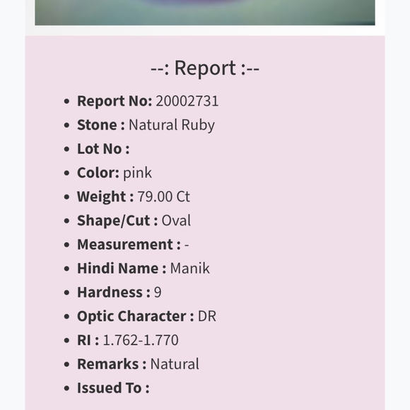 Ruby gemstone - Picture 15 of 15